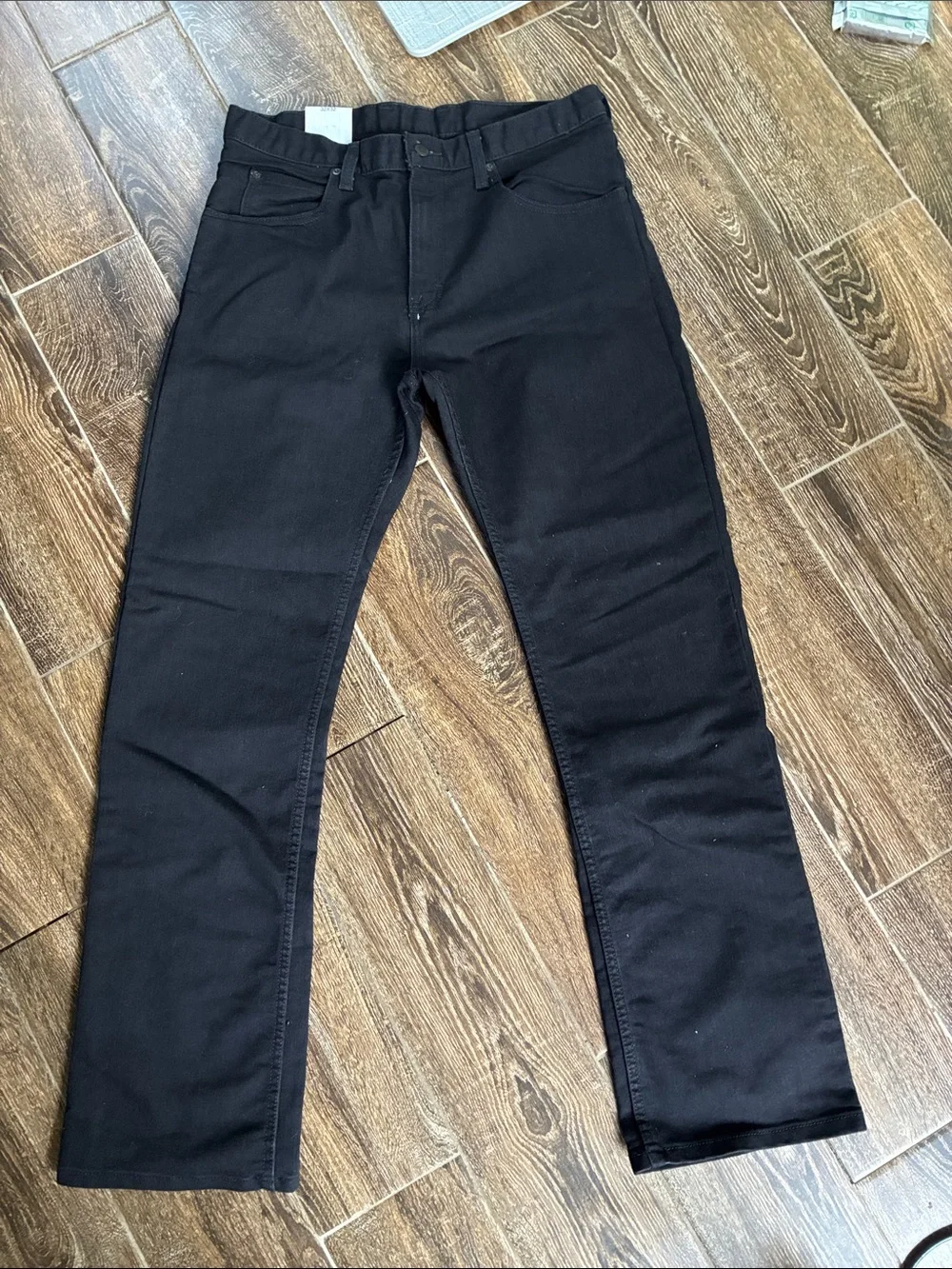 Dickies Men's Straight Black Jeans